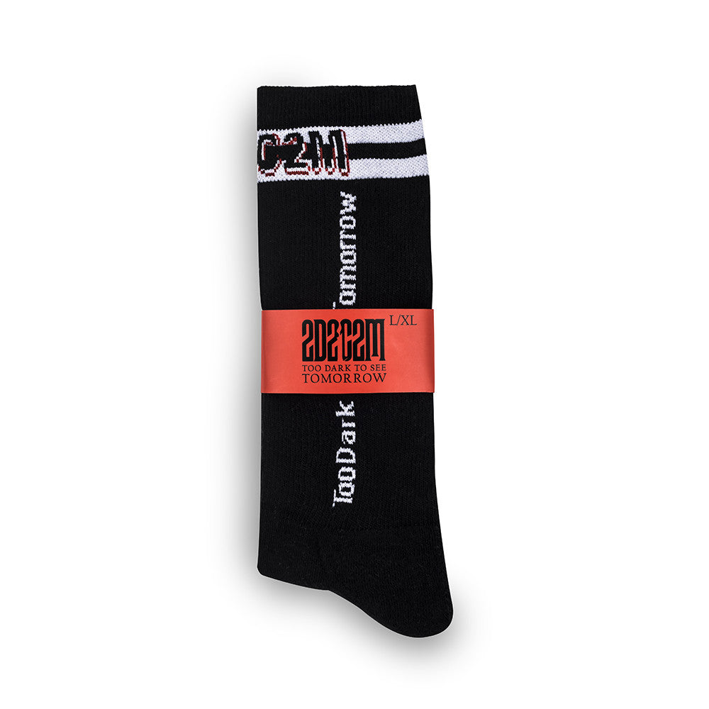 2D2C2M SOCKS (BLACK)