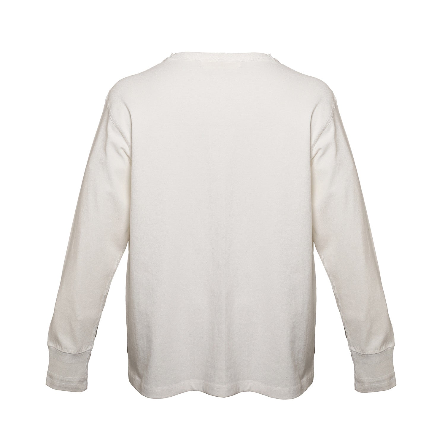 WHITE LONG-SLEEVE GRAPHIC T-SHIRT