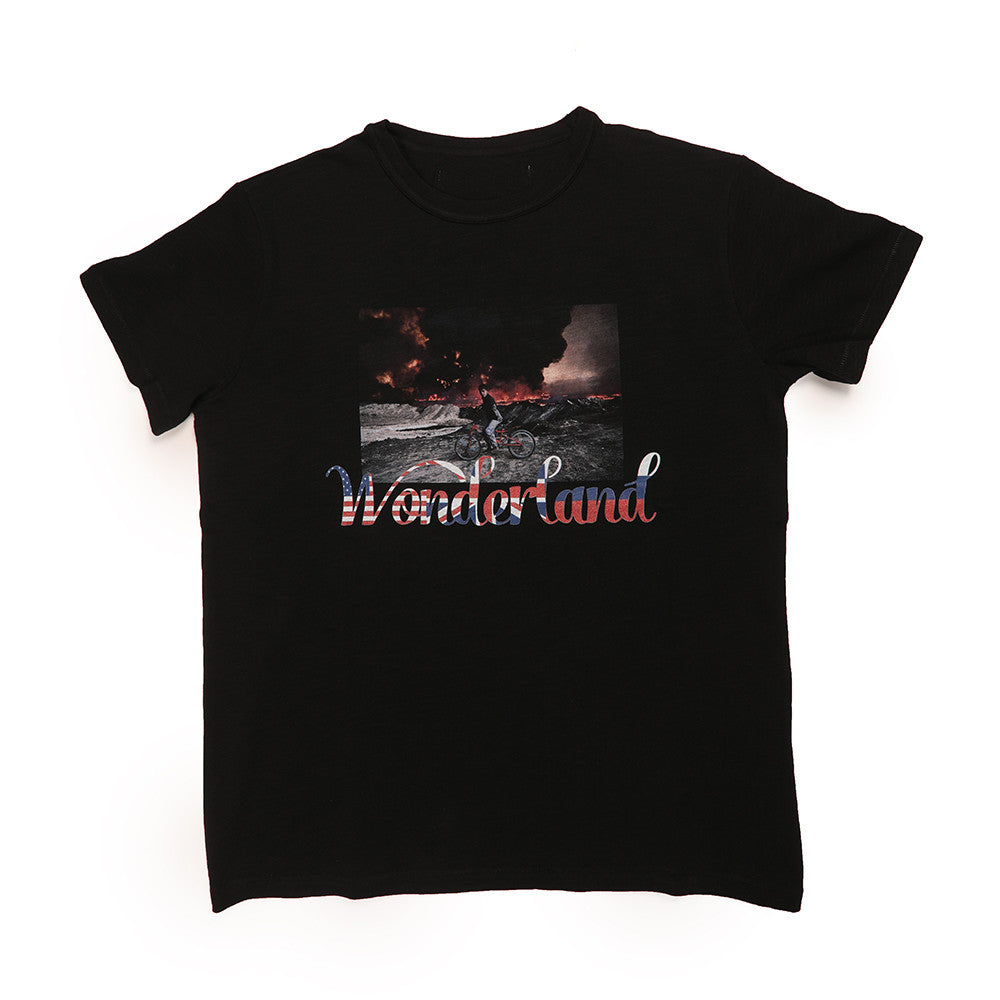 WONDERLAND T-SHIRT (BLACK)