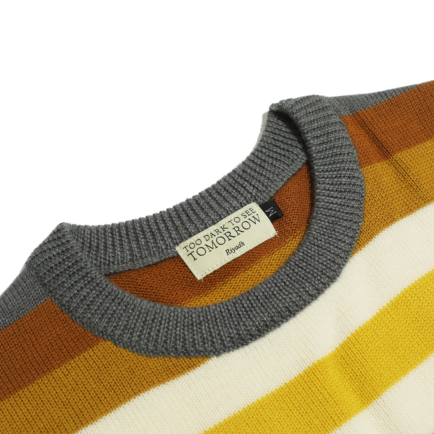 MULTICOLOR STRIPED WOOL SWEATER