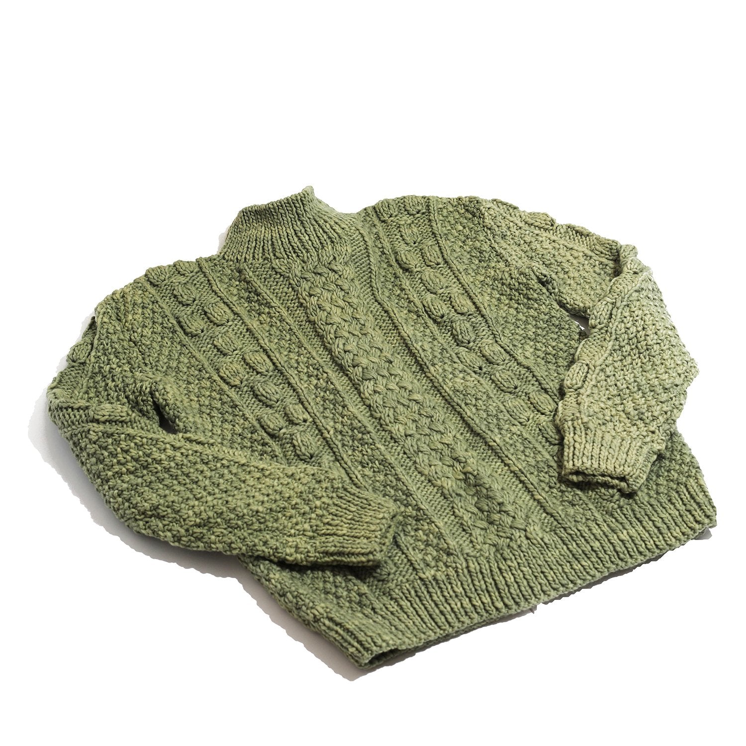 YERBA MATE HAND KNIT WOOL SWEATER